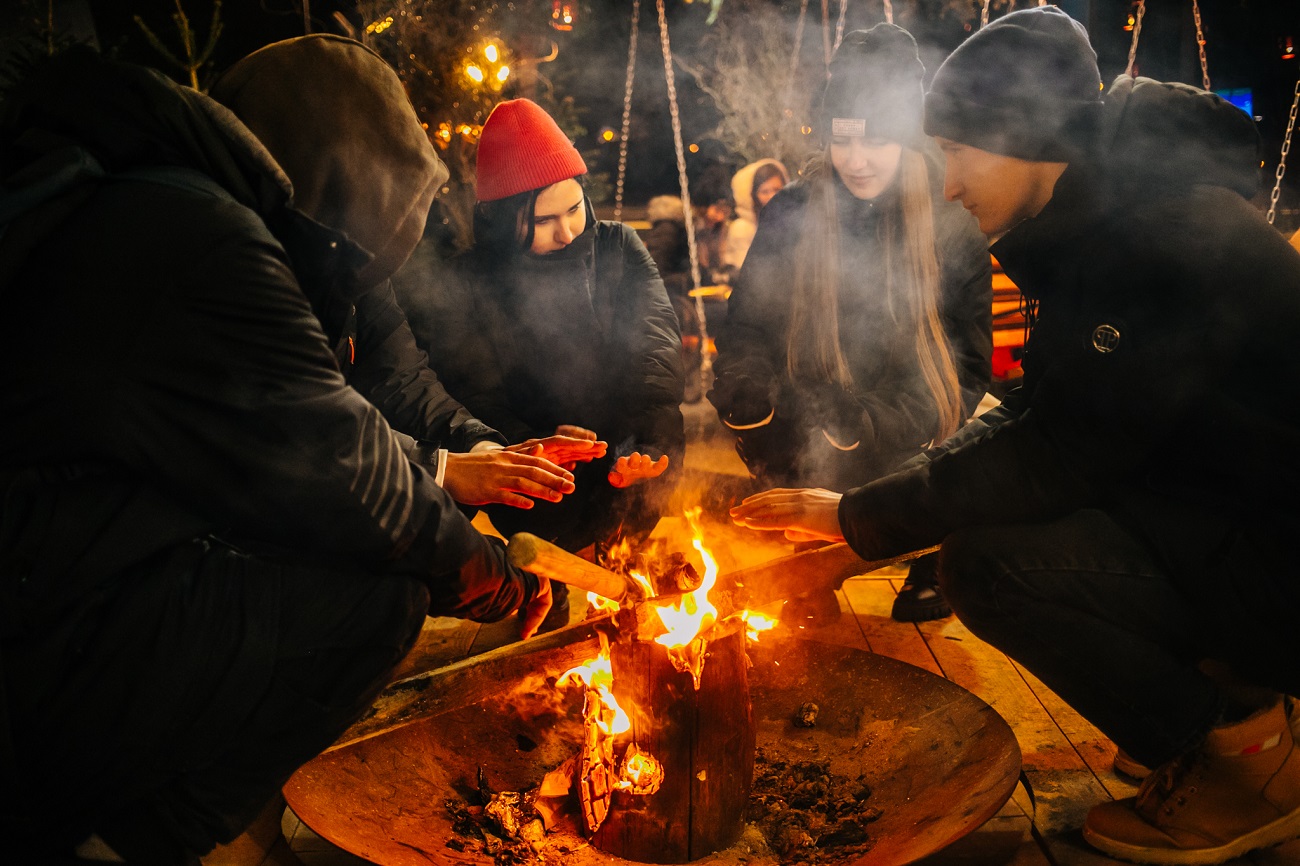 У центрі Києва з'явилася нова новорічна локація: як вона виглядає (фото)